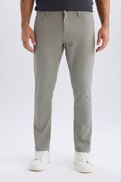 DeFacto Slim Fit Slim Fit Skinny Leg Chino Canvas Trousers C2401Ax25Sp