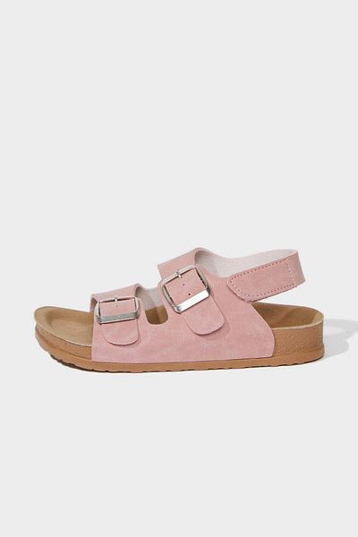 DeFacto Girl's Velcro Flat Sandals C2804A825Sm