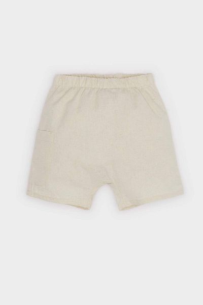DeFacto Baby Boy 2 Piece Set Short Sleeve Muslin T-Shirt Elastic Waist Shorts E8378A525Sm