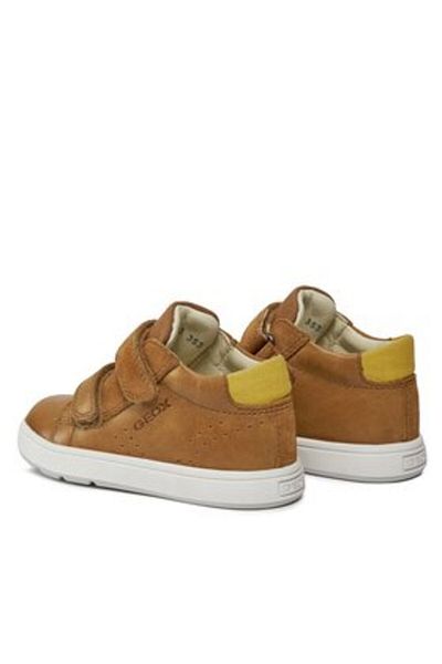 Geox boys' sneakers B044DD-0CL22 brown