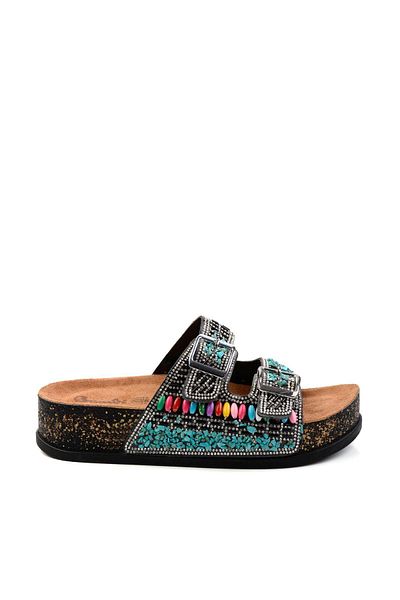 Bambi Black Women's Slippers K04133804187