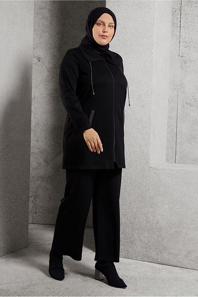 Alvina 20646 Μοντέλο Σετ με φερμουάρ και παντελόνι
