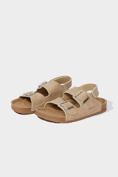 DeFacto Girl's Velcro Flat Sandals C2804A825Sm