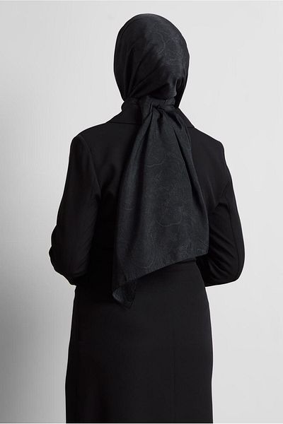 Alvina Alvi̇na Patterned Shawl 8541
