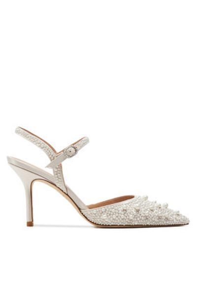 Stuart Weitzman women's sandals SI822 white