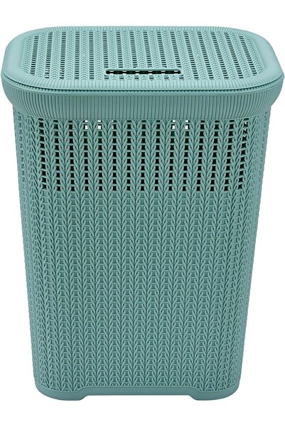 Generic Laundry Storage Basket -Grey- Lightweight Portable Spacious Durable V...