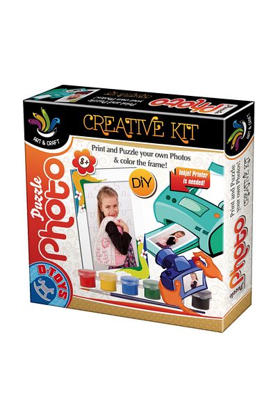 D-Toys Creative photo puzzle set with frame, Dtoys