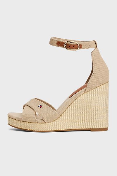 Tommy Hilfiger Cotton Padded Logo Sandalsfw0Fw08661
