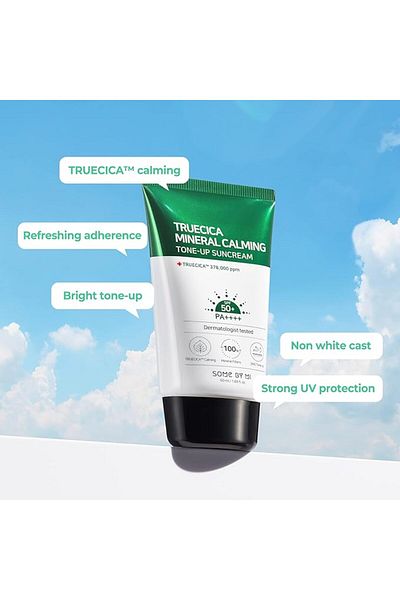 Some By Mi Truecica Mineral Calming Tone-Up Suncream, 50ml
