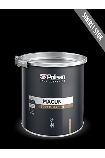 Polisan Süper Macun Iç Ve Dış Ahşap Duvar Inşaat Sentetik Bazlı Kurşunsuz 3 Kg