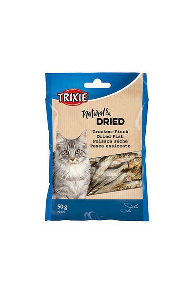 Trixie Natural and Dried Anchovy Fishes Cat Treat - 50 g