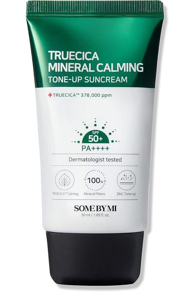 Some By Mi Truecica Mineral Calming Tone-Up Suncream, 50ml