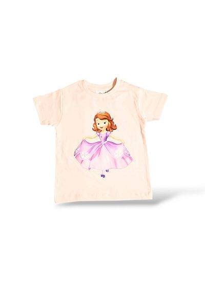 PRİNCESS SOFIA GIRL SHORTSLEEVE PAJAMA SETS