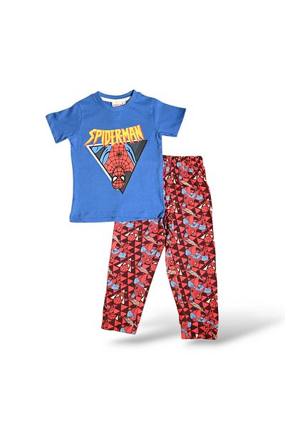 SPIDERMAN SPIDER-MAN BOYS SHORT SLEEVE PAJAMA SET