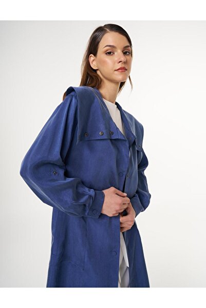 Kayra Çıt Çıt Kapamalı Lyocell Giy Çık İndigo