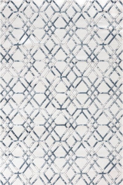 Bahariye Halı Bahariye Craft - B113 Beyaz Mavi