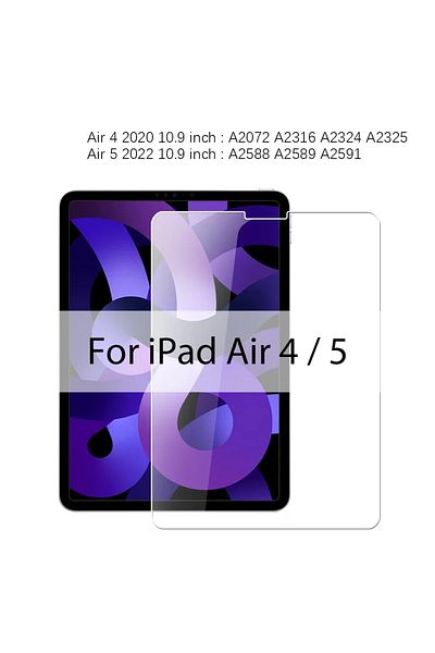 Choice واقي شاشة زجاجي مقوى لجهاز iPad Mini 6 Air 5 4 6 3 2 2022 لجهاز iPad Pro 11 12.9 7th