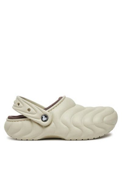 Crocs unisex flip-flops 210059 CLASSIC LINED OVERPUFF CLOG natural