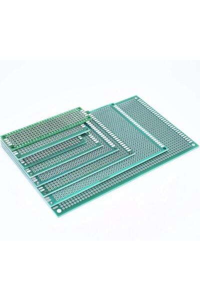 Hatfon Elektronik Delikli Plaket Bakır Çift Yüzlü 80x120 mm / 8x12 cm 1 adet ...
