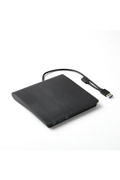 GGBEE Type C USB 3.0 USB 3.0 Type-C DVD Burner 2-in-1 Slim External Recorder Portable CD-RW DVD-ROM Optica