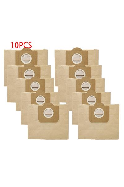 Choice 10PCS Paper Dust Bags For Karcher MV3 WD3 WD3200 WD3300 A2204 A2656 WD3.500P SE4001 SE4002 For Rowen