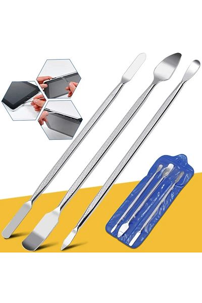 Choice 3PCS Repair Opening Pry Hand Tool Kit Blade Smart Phone Tablet PC Metal Spudger Disassemble Tools...