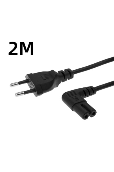 Choice كابل طاقة تيار متردد من النوع 2 بطول 2 متر من Fengyidz EU إلى IEC 320C C7، وكابل توصيل الطاقة من Schuko CEE7/16 إلى C7، وكابل توصيل الطاقة من الشكل 8
