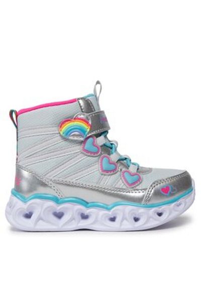 SKECHERS skechers girls' boots 302668L silver