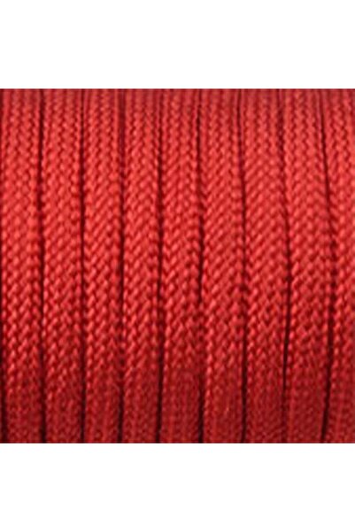 Choice حبل باراكورد مضفر أحمر بطول 30 مترًا وسمك 4 مم للتخييم والمشي لمسافات ...