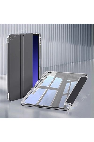 Choice Tab S9 FE(10.9 inch) Black For Samsung Tab S7 S8 S9 11 FE 10.9 Plus S10 12.4 inch Case Magnetic Smar
