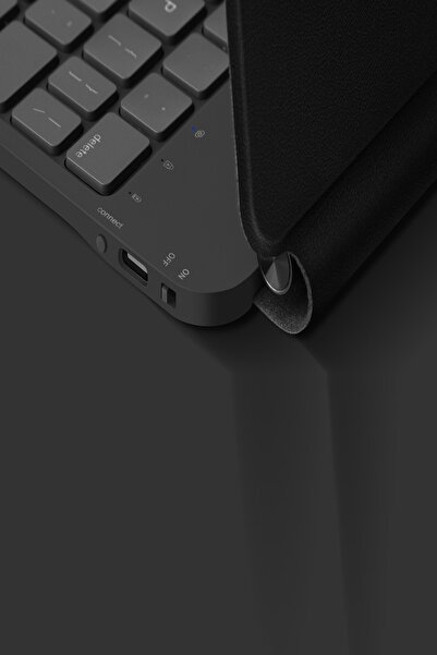 UNIQ Better By Design Ipad Pro 11 Inç M4 Magic Keyboard Kılıf Hassas Trackpad Rgb Klavyeli Tablet Kılıfı (İngilizce Klavye
