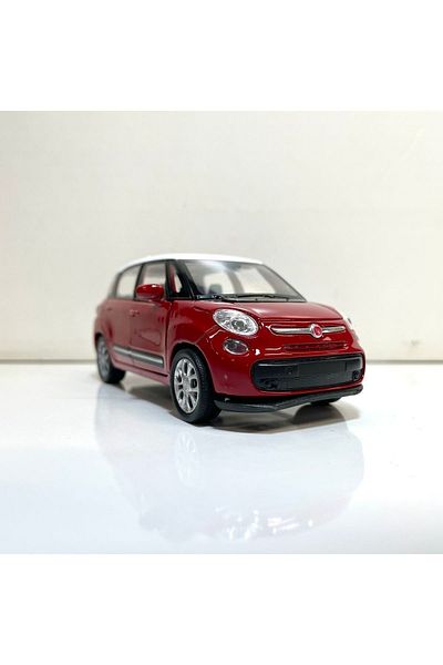 TRUST STORE 2013 Fiat 500L 1/36 Scale Welly Diecast Metal Model Car Toy Car Red