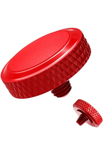 JJC Full red JJC Camera Soft Release Button Shutter Button for Fujifilm X-T5 X-T4 X-T3 X-T30 X-T30 II X-