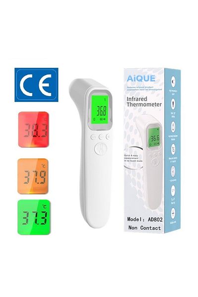 Choice white 3 color Infrared Fever Thermometer Digital LCD Infant Adult Non-contact Laser Body Temperature