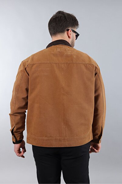 LTC Jeans Ανδρικό τζιν μπουφάν με κανονική εφαρμογή Garni με φερμουάρ