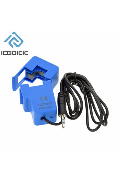 ICGOICIC 10a 1v Sct-013-000 30a 50a 100a Open-close Current Transformer Sct013 Non-invasive Ac Current Senso