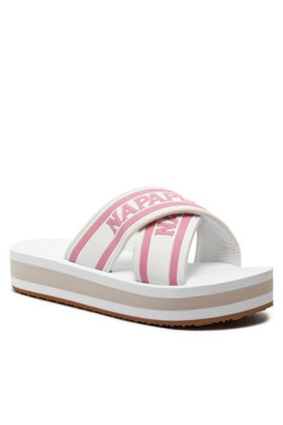 Napapijri flip-flops dama NP0A4I8K alb