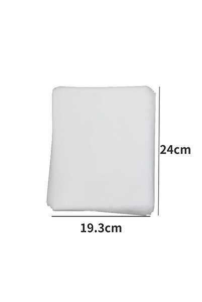 Choice 100 قطعة من فلتر ورقي لشفط الغبار من الأظافر، فلتر أبيض، بديل لشفط الغ...