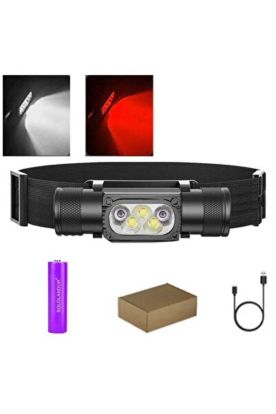 Choice1 مصباح أمامي صغير LED ببطارية 2000 مللي أمبير في الساعة عالي الطاقة أب...