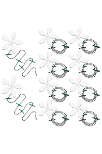 Choice1 10Pcs 1/5/10Pcs Flower Shape Shower Drain Sink Remover Hair Filter Ch...