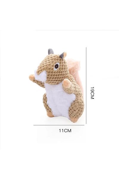 Choice XL squirrel Vocal dog toy Cute squirrel Koala plush toy Cornvelvet teething squeeze vocal interactiv