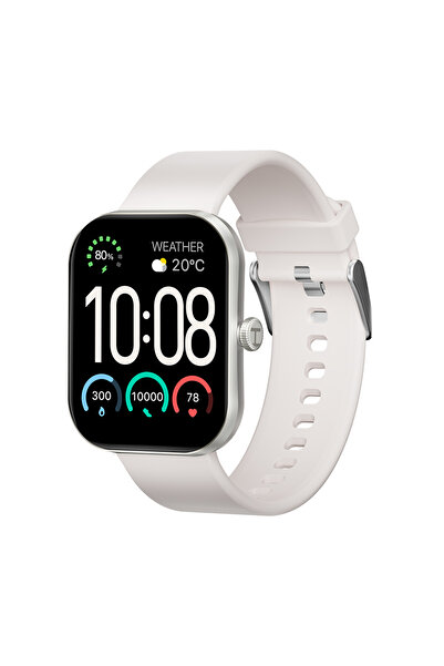 Choice White HAYLOU Watch S6 Smartwatch 2.01" HD Display Smart Watch Bluetoot...