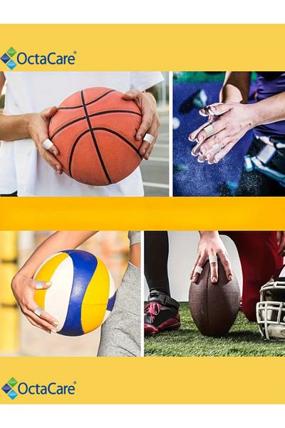 Octacare Finger Tape - Extra Strong Fuel Biter, for Track and Field, Volleyball, Climbing, and Basketball