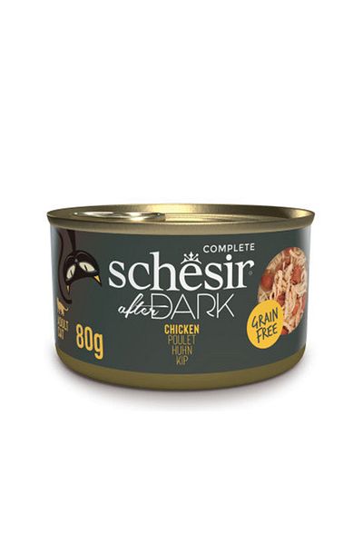 Schesir After Dark Wholefood In Broth For Cat Chicken 80g