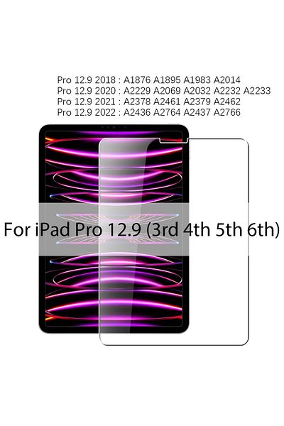 Choice واقي شاشة زجاجي مقوى لجهاز iPad Mini 6 Air 5 4 6 3 2 2022 لجهاز iPad Pro 11 12.9 7th