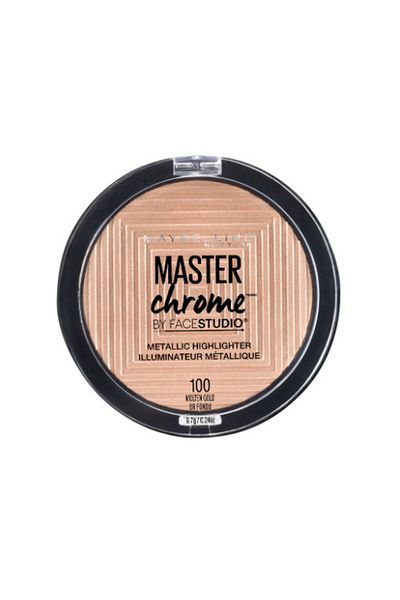 Maybelline New York Pudra Iluminatoare Maybelline Master Chrome, Nuanta 100 Molten Gold