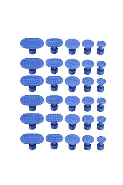 Choice as shown 30pcs Car Body Dent Removal Pulling Tabs Paintless Repair Tools Glue Puller Tabs