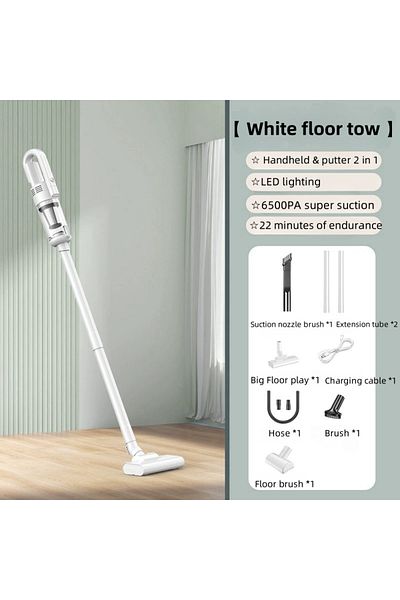 Choice white Multifunction Home-appliance 6500Pa Cleaning Machine Powerful Wireless Car Vacuum Cleaner Meta