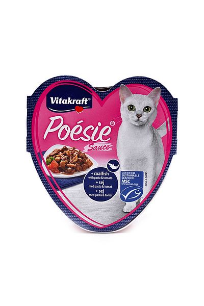 Vitakraft Vitakraft Pollock & Tomato 85g Pack of 12
