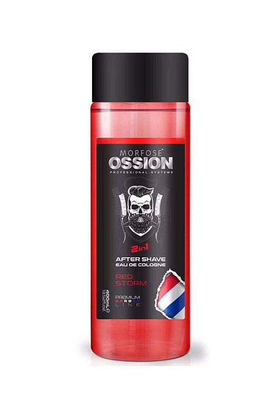 Morfose Ossion Red Storm: 2-in-1 After Shave & Cologne 400ml